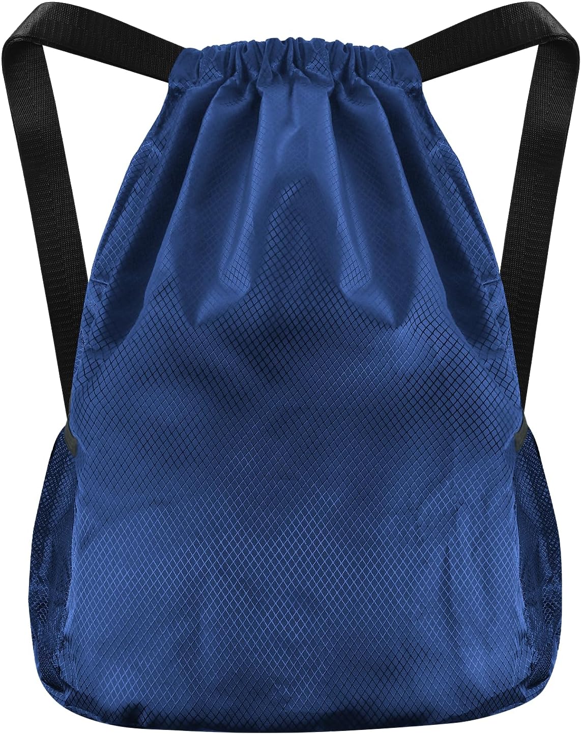 Sportbeutel mit Kordelzug — unisex, wasserbeständig, blau