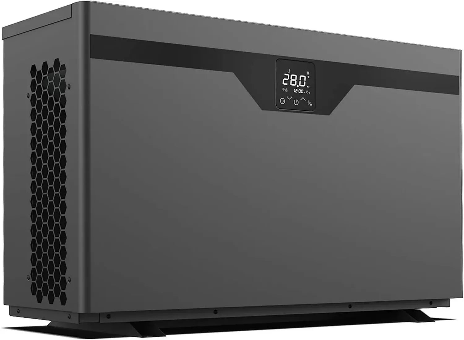 Sirius 11 Inverter Wärmepumpe mit Silent-Modus, 11 kW für bis zu 50.000 l, geeignet für Salzwasser, Anschlüsse 32/38/50 mm
